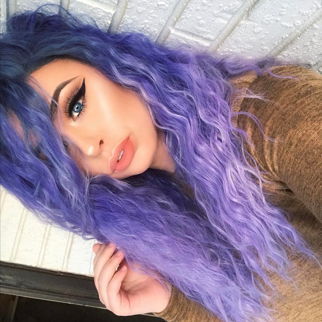 lavender hair, UniWigs Trendy, lace front wigs